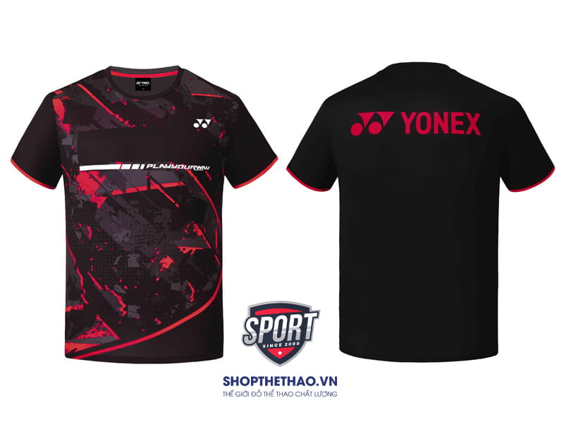 Áo Cầu Lông Yonex Cổ Tròn Chất Lượng -04