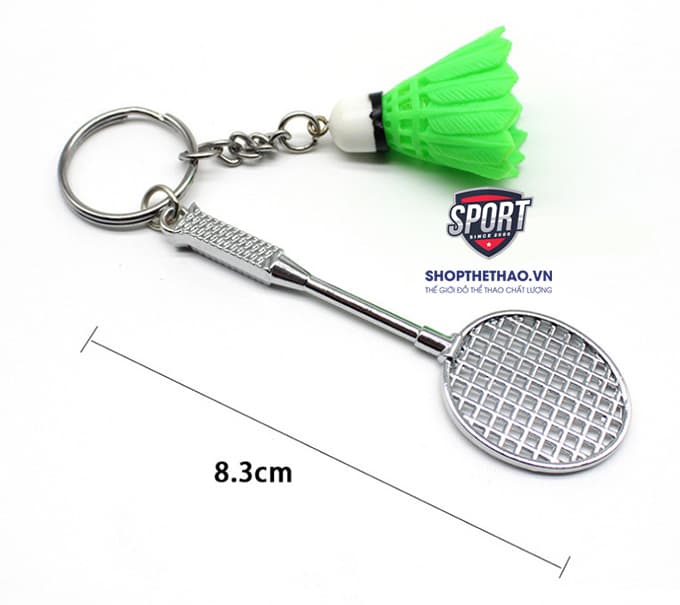 Thiết Kế Móc Khóa Cầu Lông