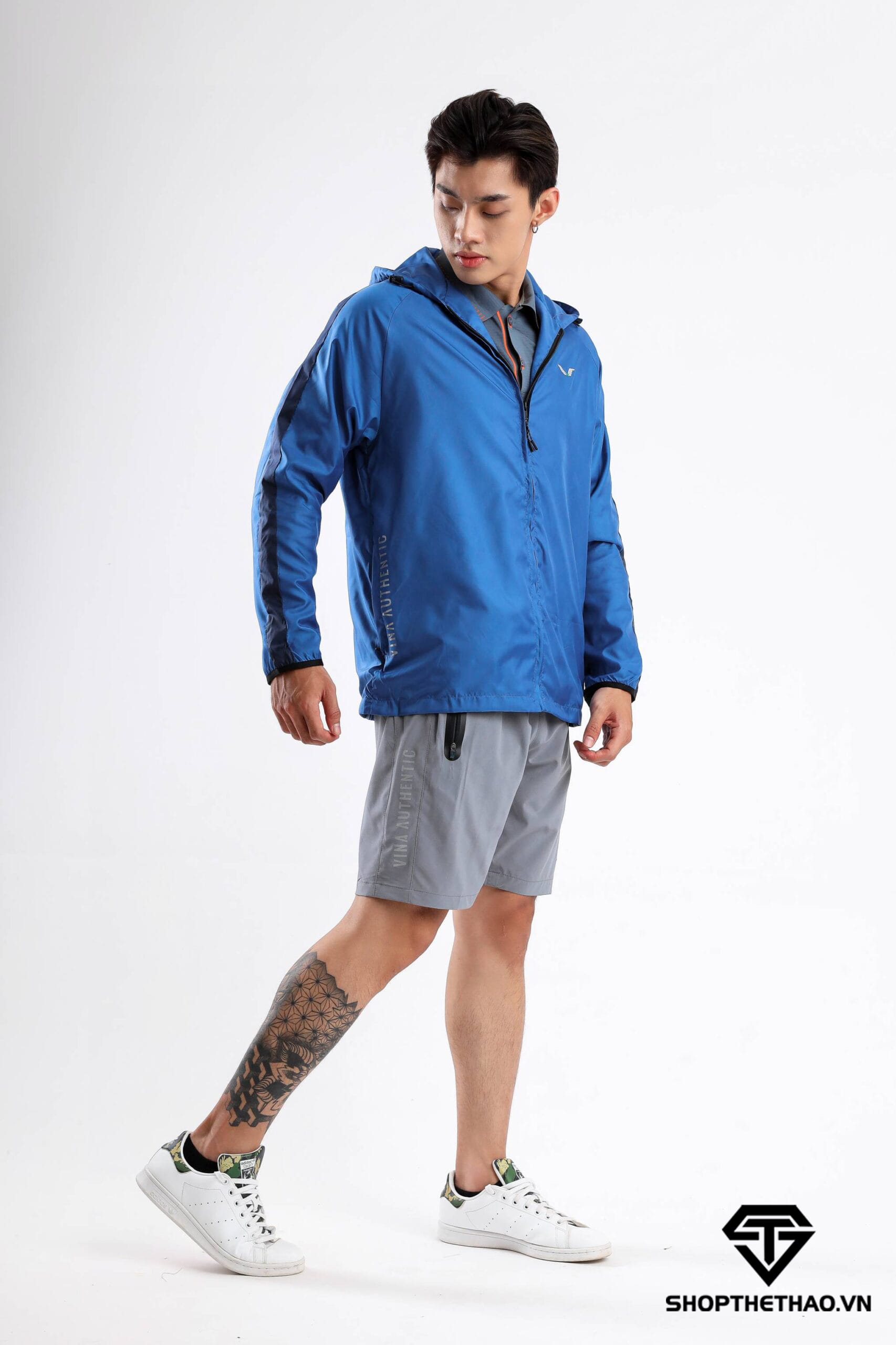 Áo Khoác Gió Nam Cao Cấp 2 Lớp Bền Mầu 03