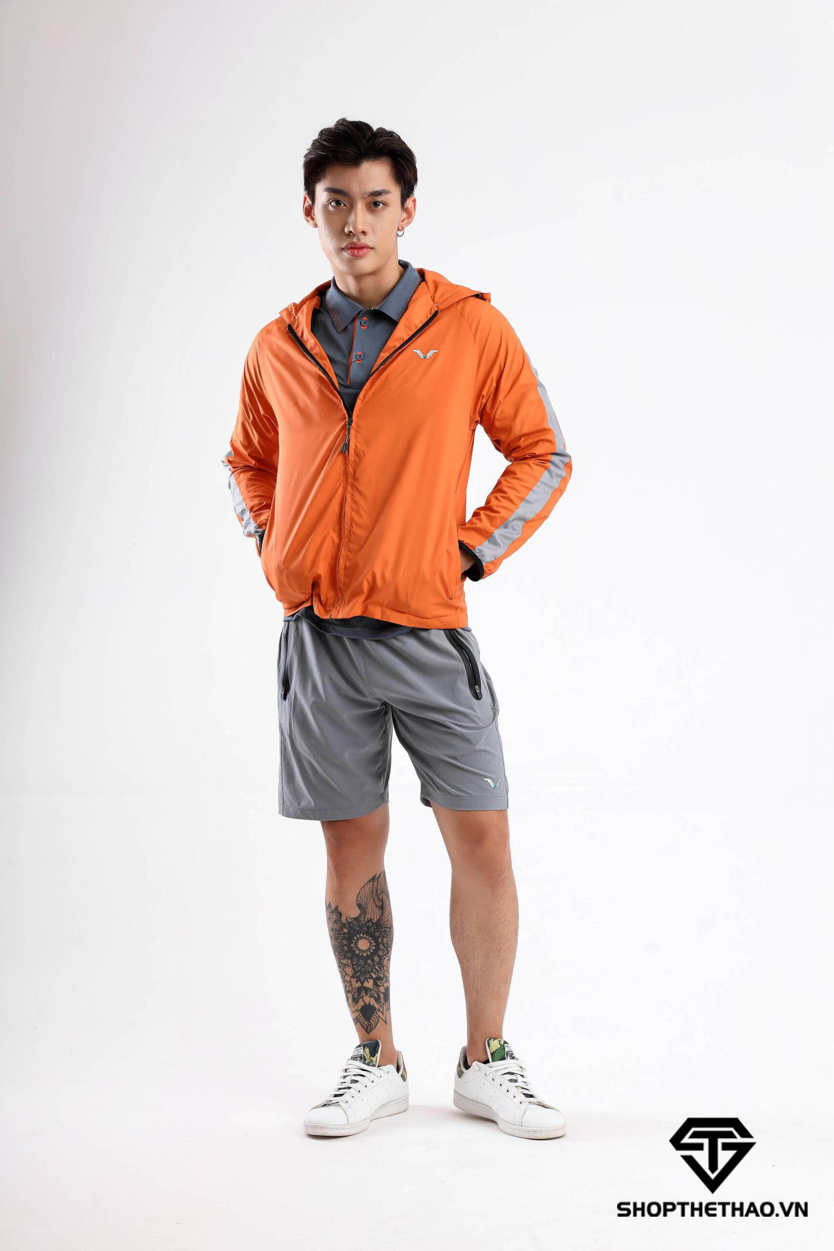 Áo Khoác Gió Nam Cao Cấp 2 Lớp Bền Mầu 04