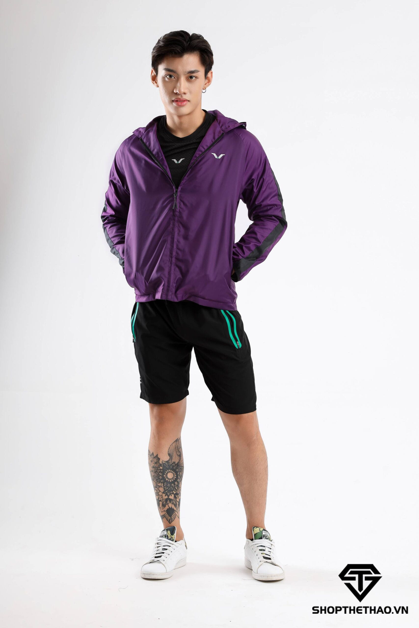 ao-khoac-gio-akv01-vina-authentic-06 Áo Khoác Gió Nam Cao Cấp 2 Lớp Bền Mầu 06