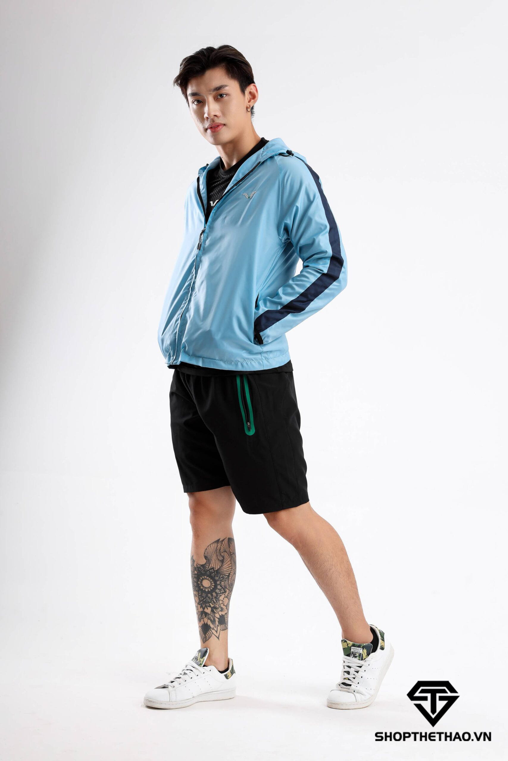 ao-khoac-gio-akv01-vina-authentic-07 Áo Khoác Gió Nam Cao Cấp 2 Lớp Bền Mầu 07