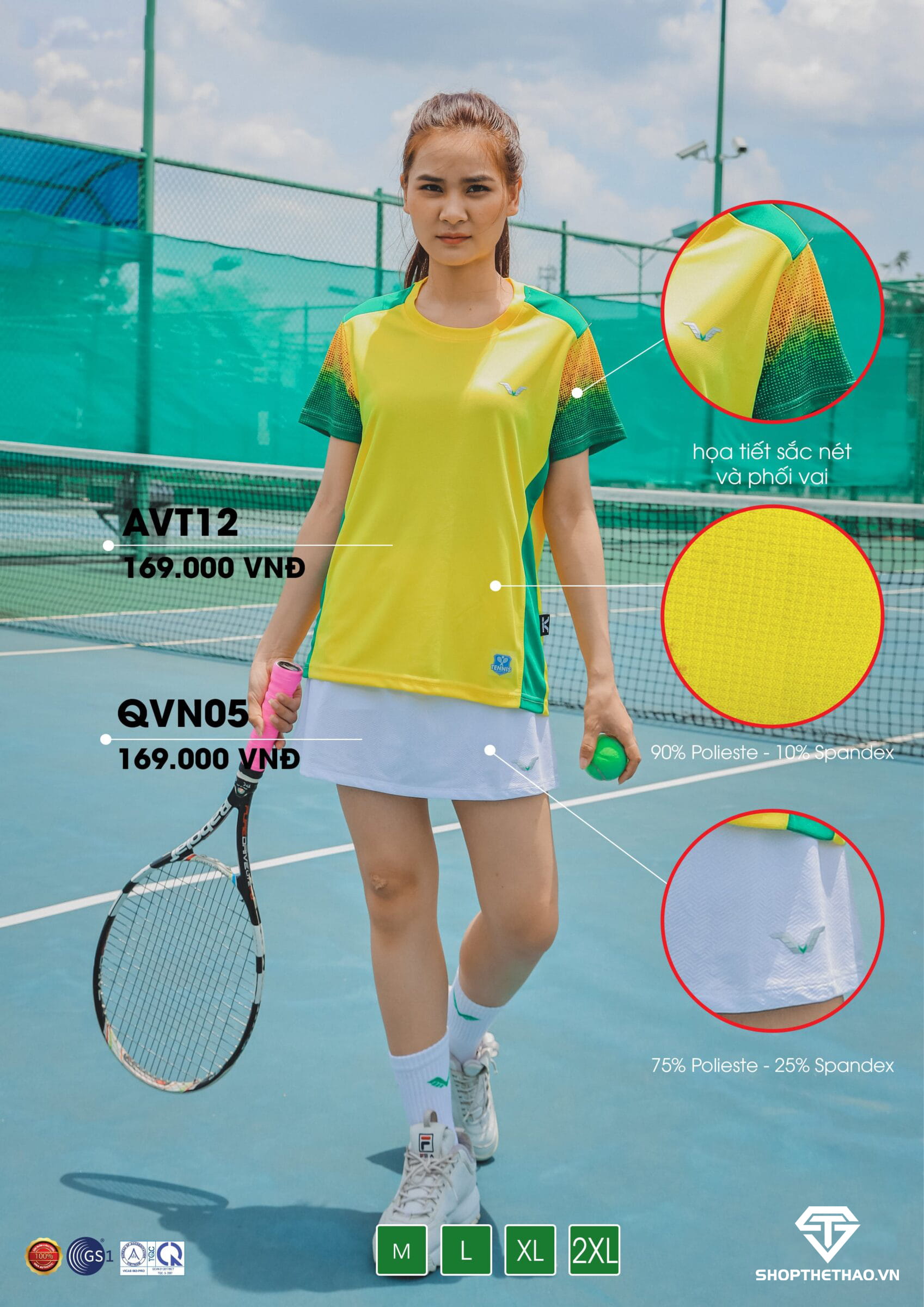 ao-tennis-nu-avt12-03 ÁO TENNIS NỮ AVT12 VINA AUTHENTIC – ĐƠN GIẢN TINH TẾ 03