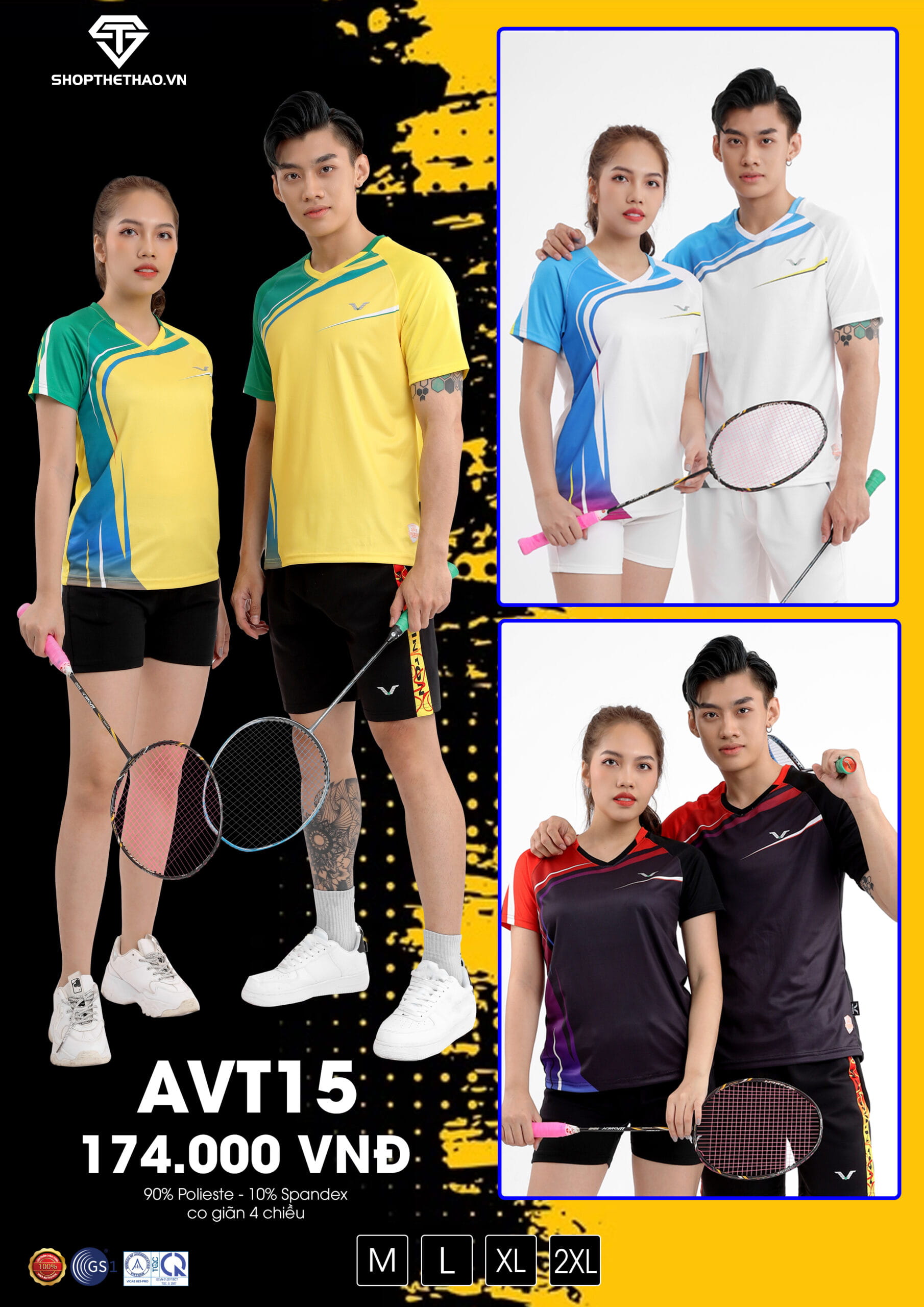 ao-the-thao-cau-long-nam-nu-avt15-06 Áo Cầu Lông Thể Thao Nam Nữ AVT15 Đạt Tiêu Chuẩn Quốc Tế 06