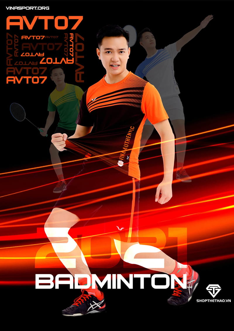Áo Thể Thao Nam Chính Hãng Vina Authentic AVT07 01