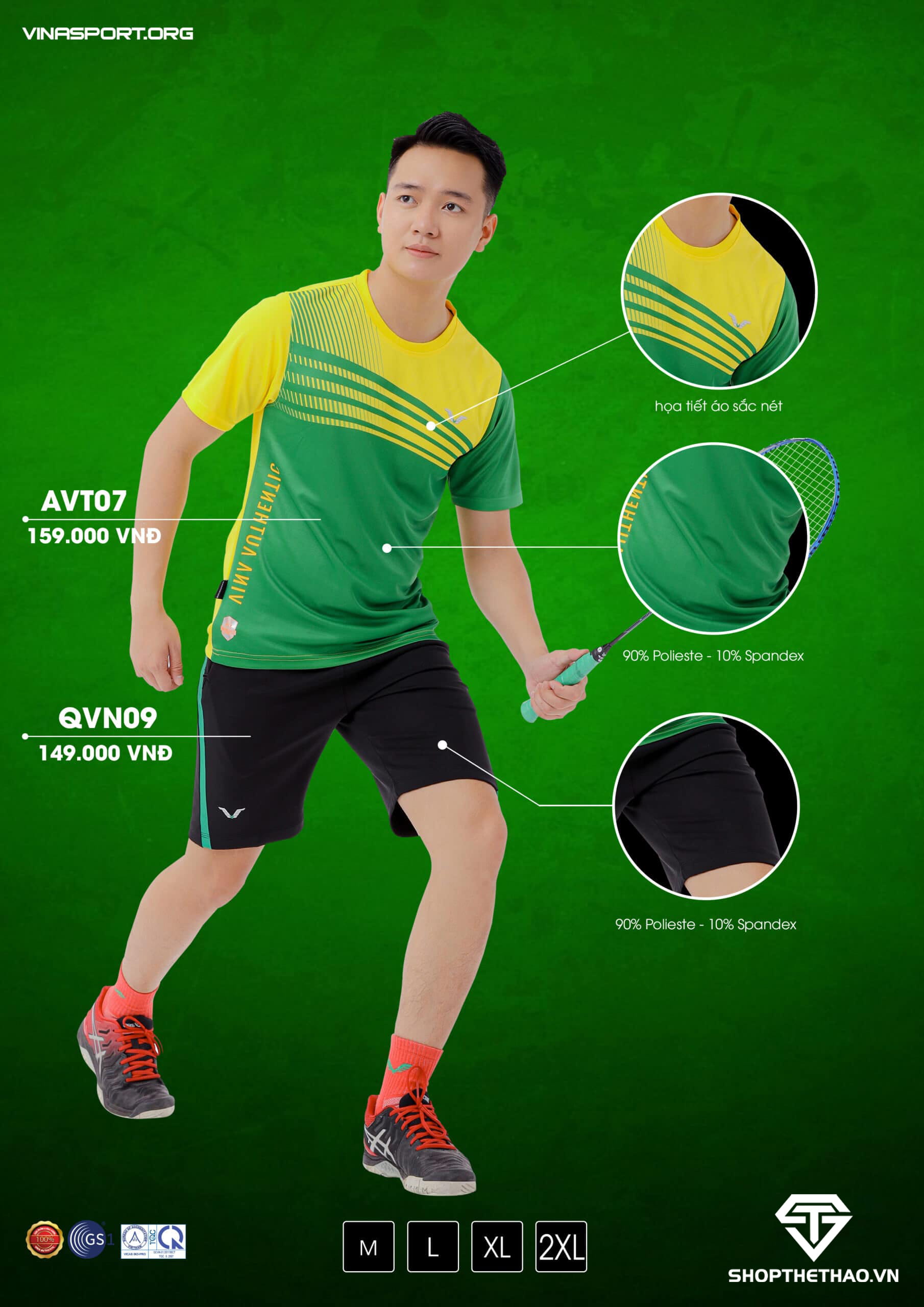 ao-the-thao-nam-avt07-05 Áo Thể Thao Nam Chính Hãng Vina Authentic AVT07 05