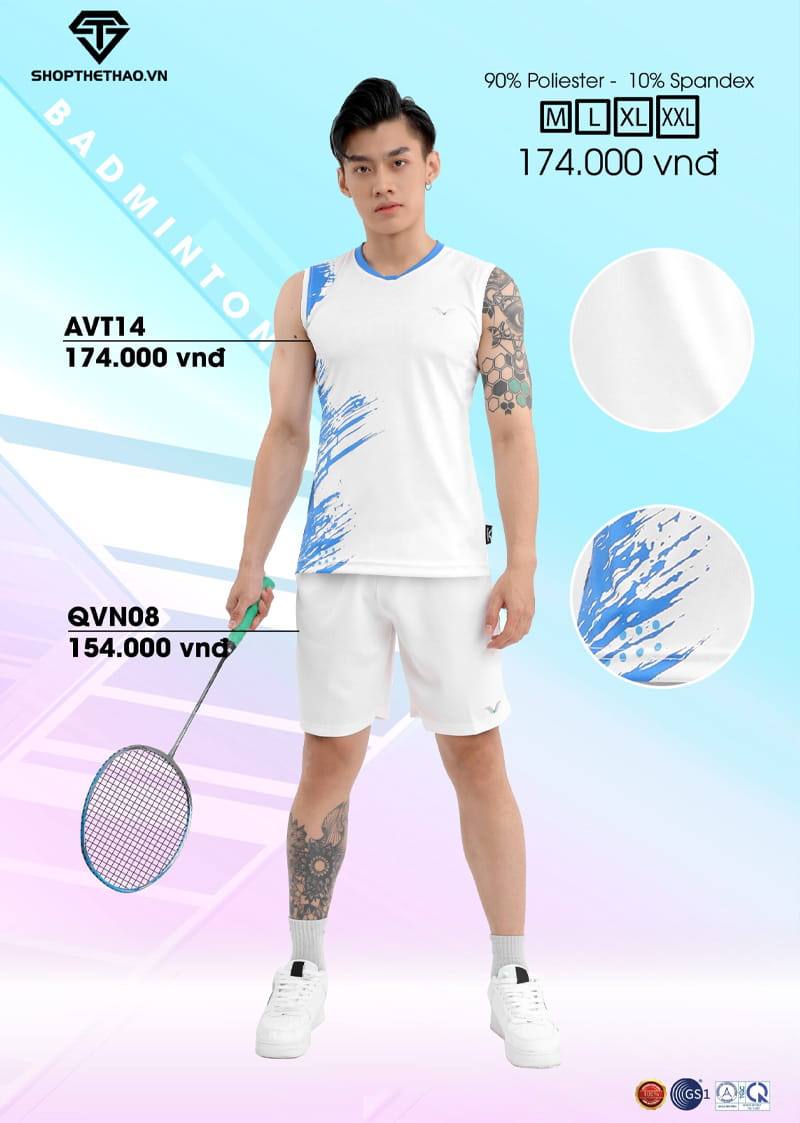 Áo Thể Thao Nam Ba Lỗ AVT14 – Tự Tin Chiến Thắng 05