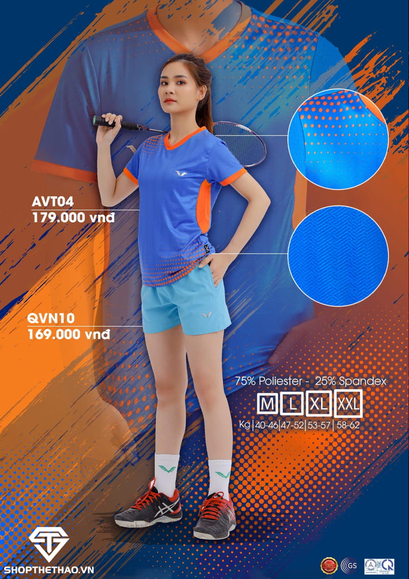 quan-ao-the-thao-nu-avt04-05 Bộ Quần Áo Thể Thao Nữ AVT04 Vina Authentic 05