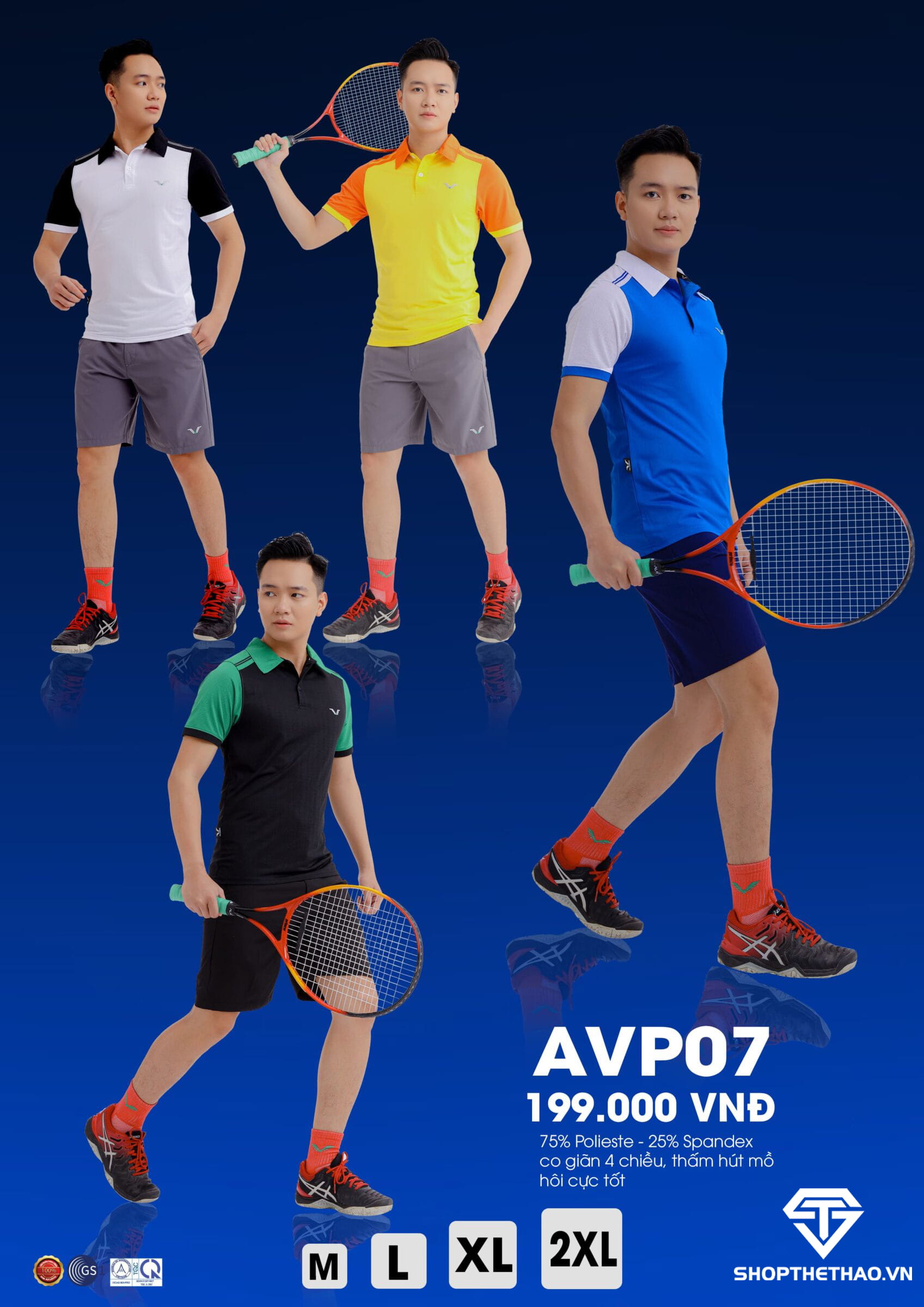 ao-tennis-nam-avp07-vina-authentic-06 Áo Tennis Nam AVP07 Vina Authentic – Kiểm Soát Thế Trận 06