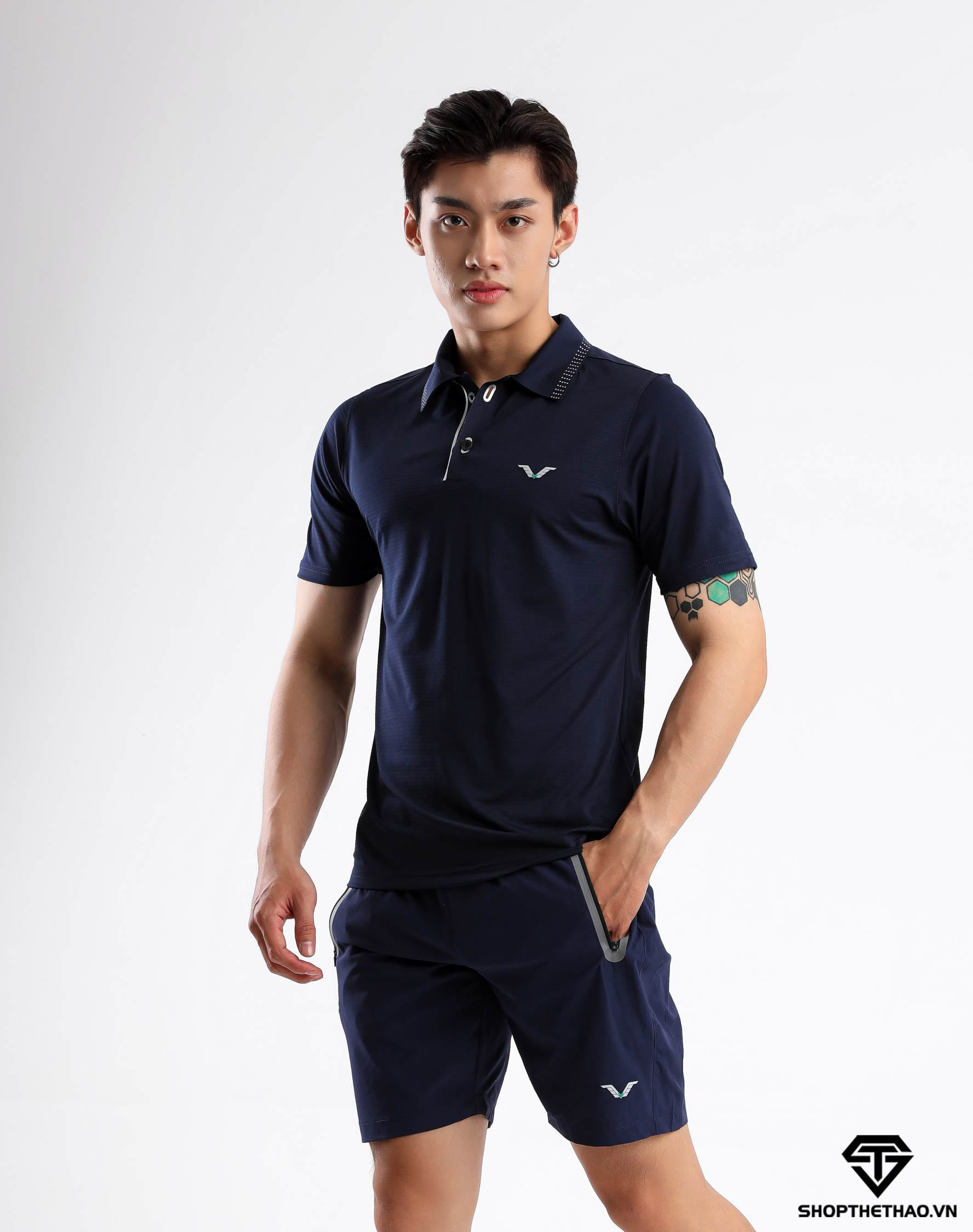 Áo Thể Thao Tennis Nam AVP28 – Phong Cách Thời Thượng 03