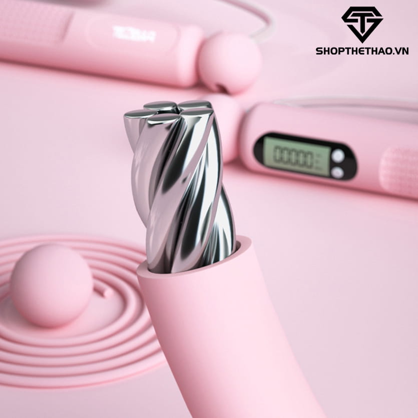 Dây Nhảy Thể Thao Không Dây Có Bộ Đếm Điện Tử DN01 06