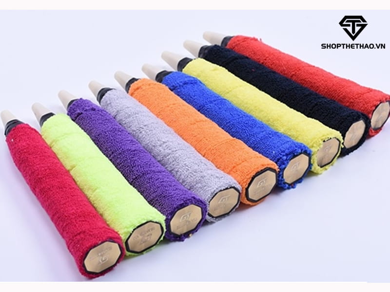 Dây Quấn Cán Vợt Cầu Lông Vải Êm Tay Thấm Hút Nhanh 01